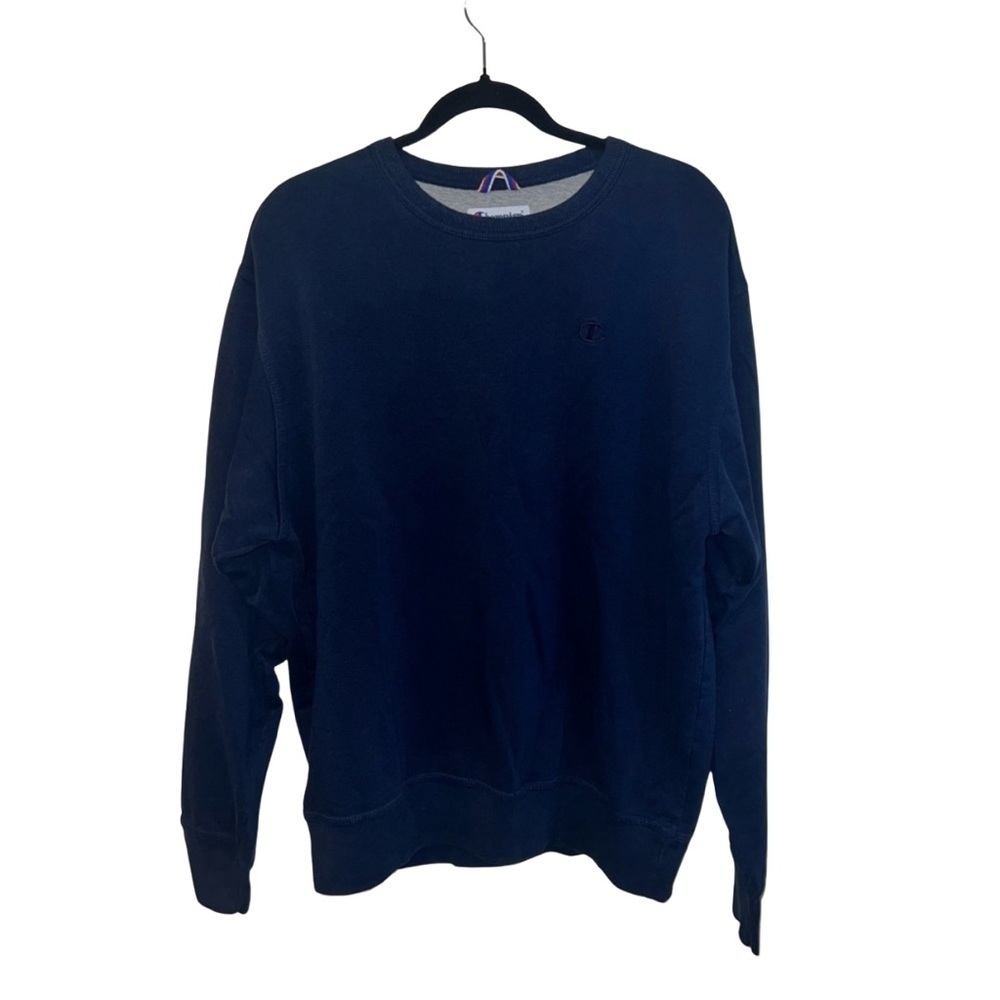 Champion Navy Blue Crewneck Sweatshirt – Size L